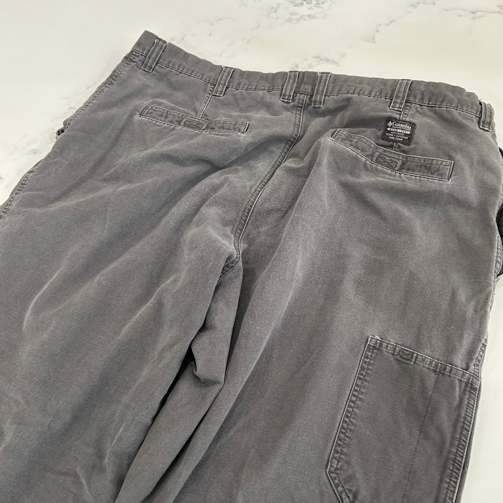 Columbia Utility Pants Mens‎ 38x31 Gray Outdoor Workwear Carpenter Hiking